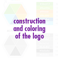 construction and coloring of the logo